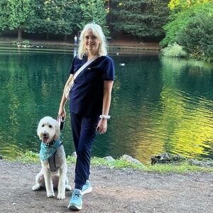 Figs Navy Top & pants